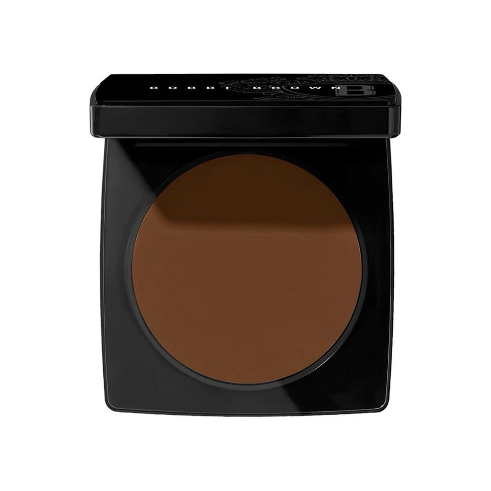 NIB BOBBI BROWN Sheer Finish Pressed Powder WARM ESPRESSO Full Size $55